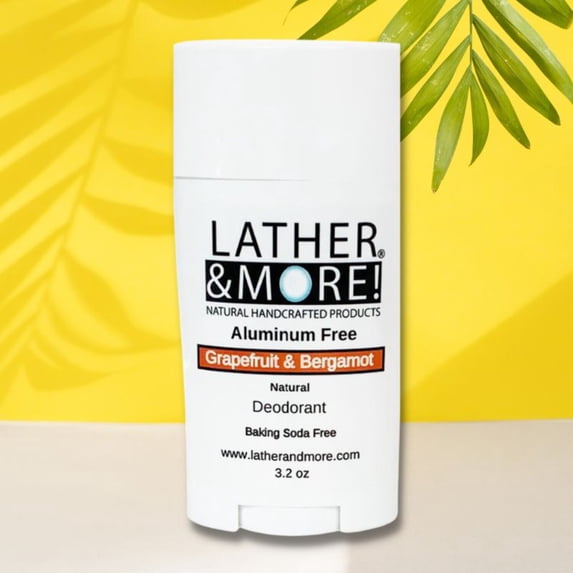 Grapefruit & Bergamot Natural Deodorant – Bright, Refreshing, and Aluminum-Free