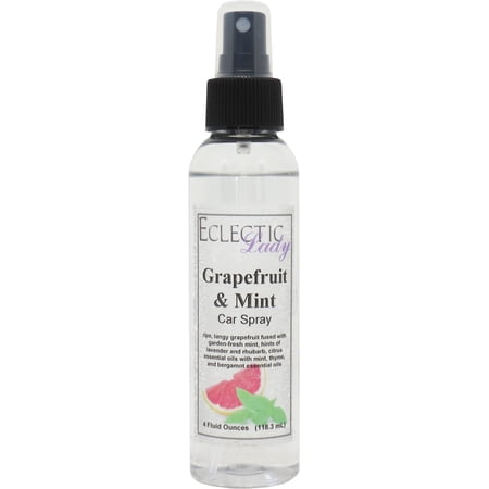Grapefruit and Mint Car Spray (Double Strength), 16 ounces