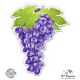 thumbnail image 1 of Grapes - 8" Vinyl Sticker - For Car Laptop I-Pad - Waterproof Decal, 1 of 1