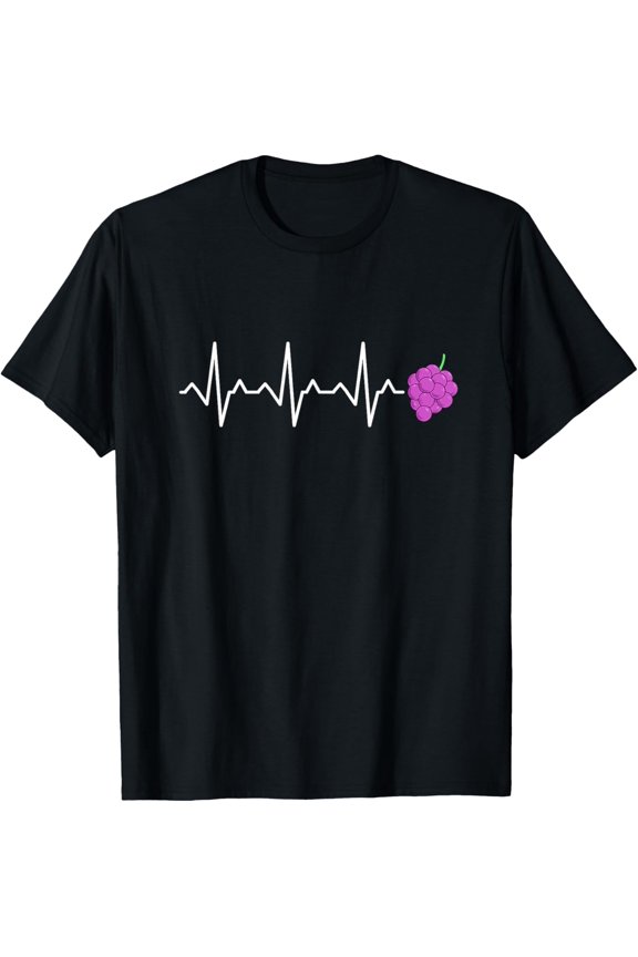 Grapes Heartbeat T-Shirt