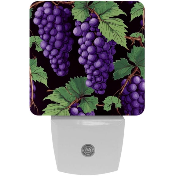 Grapes LED Square Night Lights - Energy Efficient and Stylish Room Lighting Solution