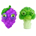 thumbnail image 1 of Grapes Squishy Toy Cute Fruit Stress Relief Squeeze Toy for Anxiety, Kawaii Fidget Sensory Play for Kids Adults Office Desk Decor, 1 of 8