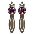 thumbnail image 1 of Grapes Stylish Copper Crown Bookmarks for Readers and Book Lovers - Great Book Mark Gifts and Book Markers for Men and Women, 1 of 5