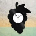 thumbnail image 1 of Grapes Vinyl Wall Clock Record Unique Design Home Room Anniversary Decoration Vintage Design Office Bar Room Home Decor, 1 of 8