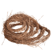 Factory Direct Craft Dried Natural Grapevine Twig Garland, 15 Foot Rustic Twig Garland
