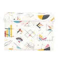 thumbnail image 1 of Graph Chart Mathematic Foldable Storage Bin with Lid and Handle Collapsible Storage Box 16.5 x 12.6 x 11.8 inches, 1 of 7