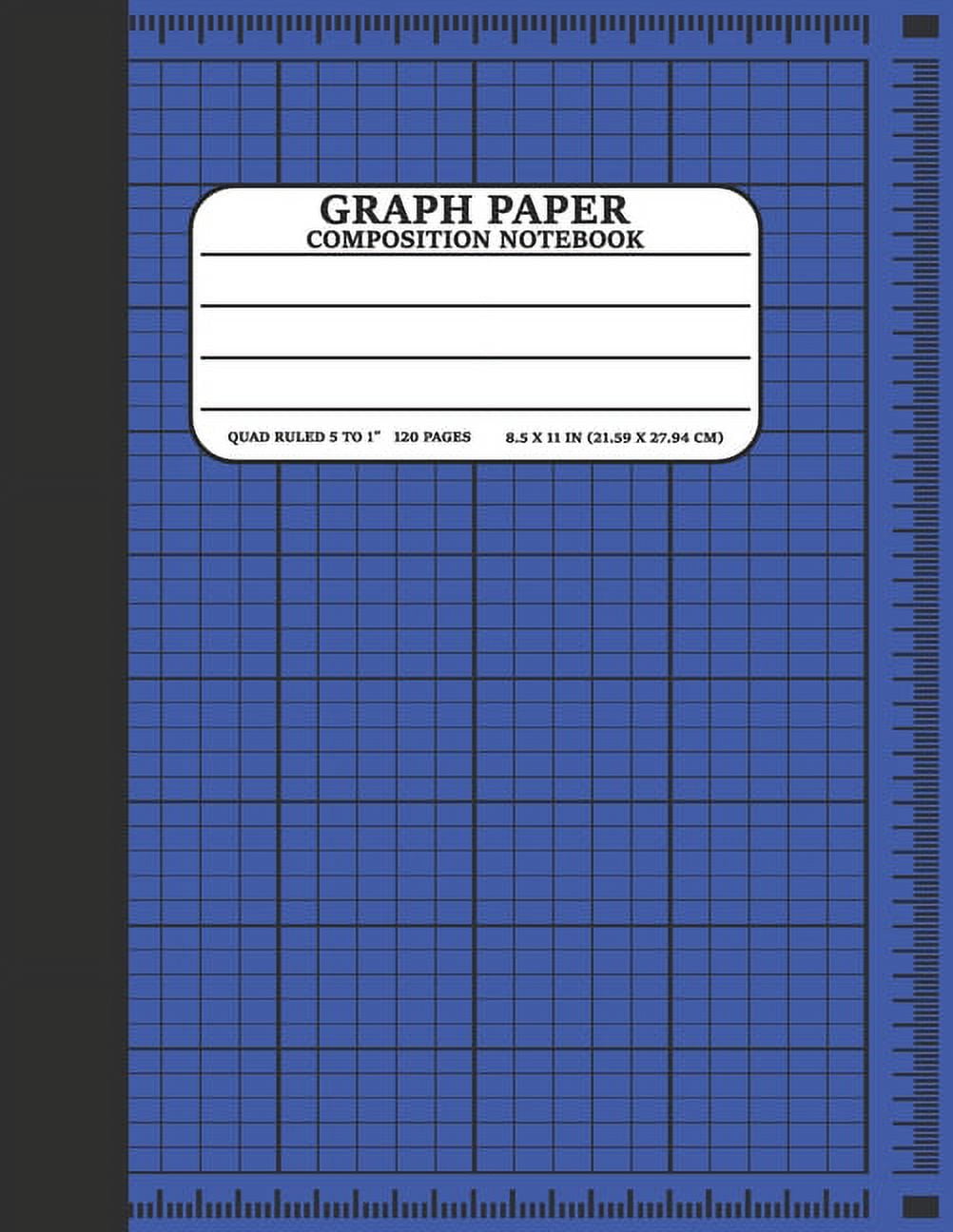 Graph Paper Composition Notebook Math and Science Lover Blue Graph