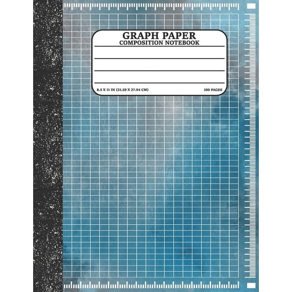 Graph Paper Composition Notebook: Math and Science Lover Graph Paper ...