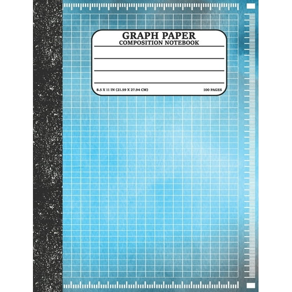 Graph Paper Composition Notebook: Math and Science Lover Graph Paper Cover (Quad Ruled 5 squares per inch, 100 pages) Birthday Gifts For Math Lover Teacher, Student Notebook (Paperback)