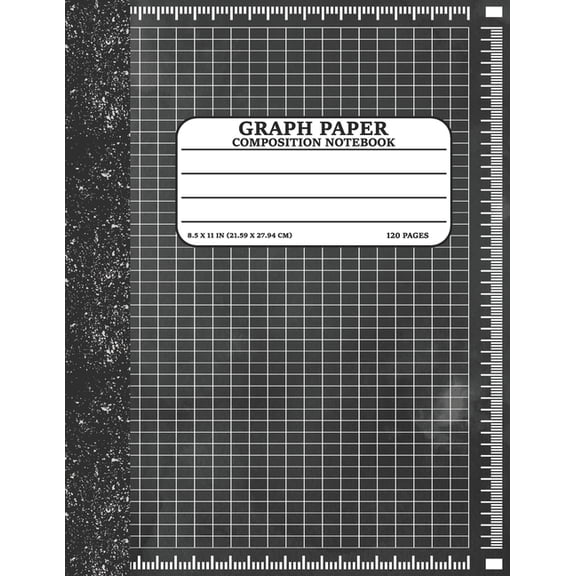 Graph Paper Composition Notebook: Math and Science Lover Graph Paper Cover (Quad Ruled 5 squares per inch, 120 pages) Birthday Gifts For Math Lover Teacher, Student Notebook (Paperback)