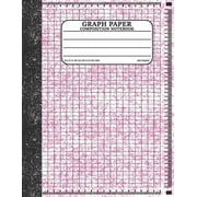 Graph Paper Composition Notebook: Math and Science Lover Graph Paper Cover Watercolor (Quad Ruled 4 squares per inch, 100 pages) Birthday Gifts For Math Lover Teacher, Student Notebook, (Paperback)