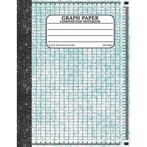 Graph Paper Composition Notebook: Math and Science Lover Graph Paper Cover Watercolor (Quad Ruled 4 squares per inch, 100 pages) Birthday Gifts For Math Lover Teacher, Student Notebook, (Paperback)
