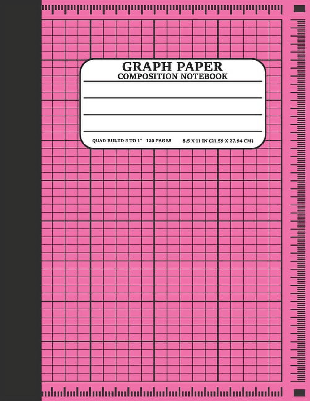 Graph Paper Composition Notebook Math and Science Lover Pink Graph