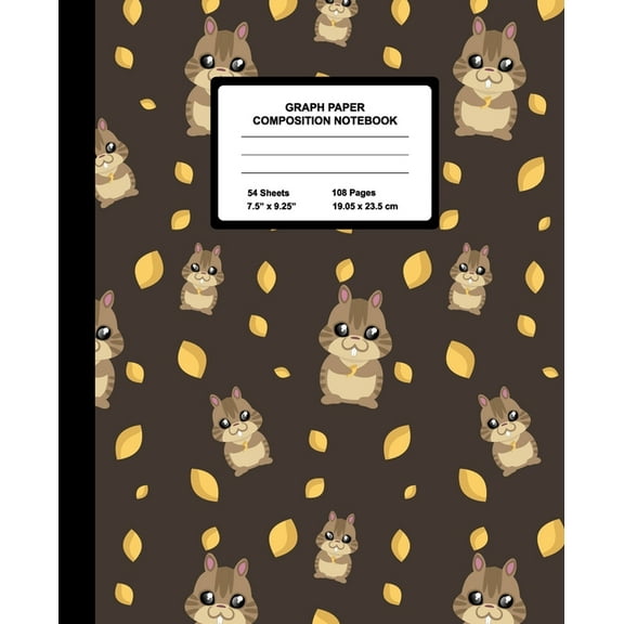 Graph Paper Composition Notebook: Quad Ruled 4 Squares Per Inch Sheets, Math and Science Grid Note Book for Elementary S, (Paperback)