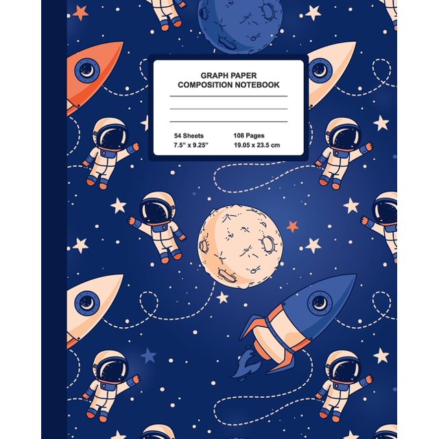 Graph Paper Composition Notebook Quad Ruled 4 Squares Per Inch Sheets