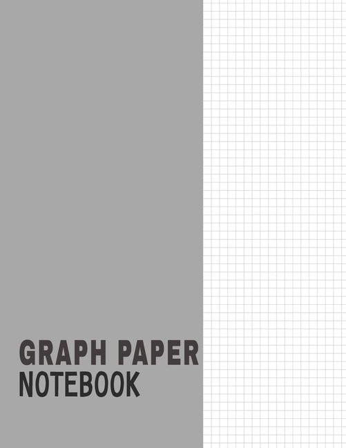 Graph Paper Notebook Quad Ruled 5 squares per inch composition note