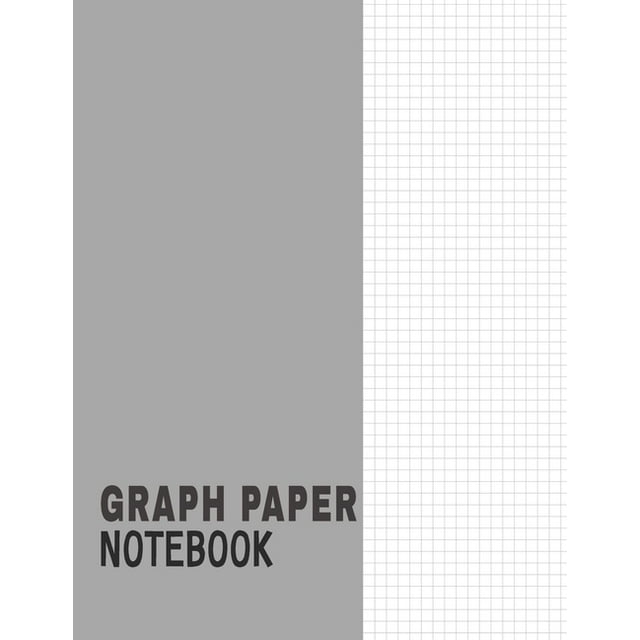 Graph Paper Notebook Quad Ruled 5 squares per inch composition note book Math and Science