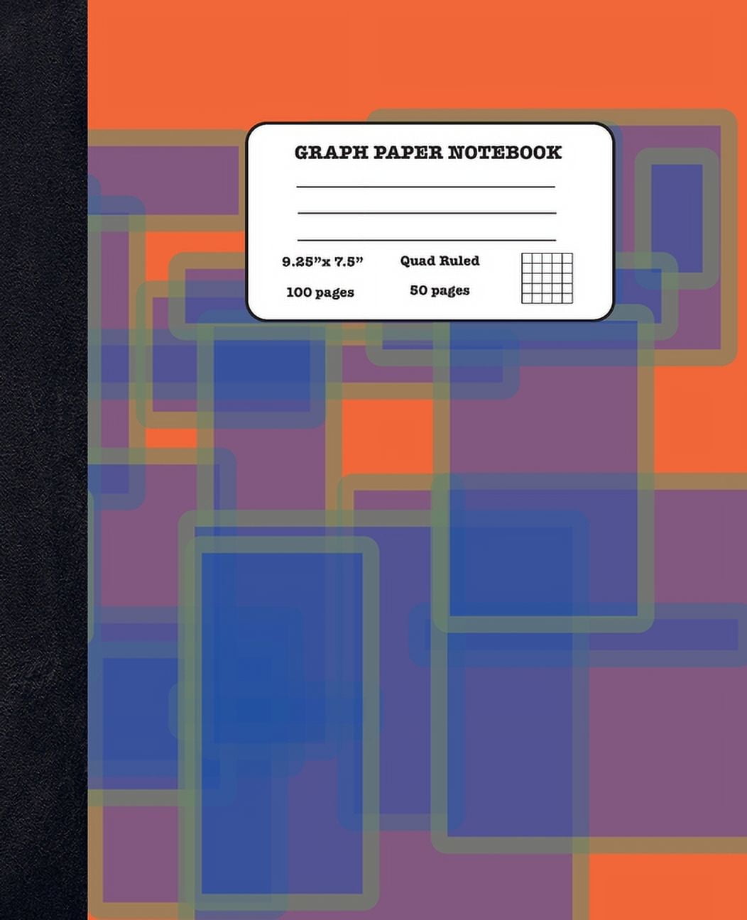 Graph Paper Notebook Quad Ruled 5x5 Geometry and Algebra