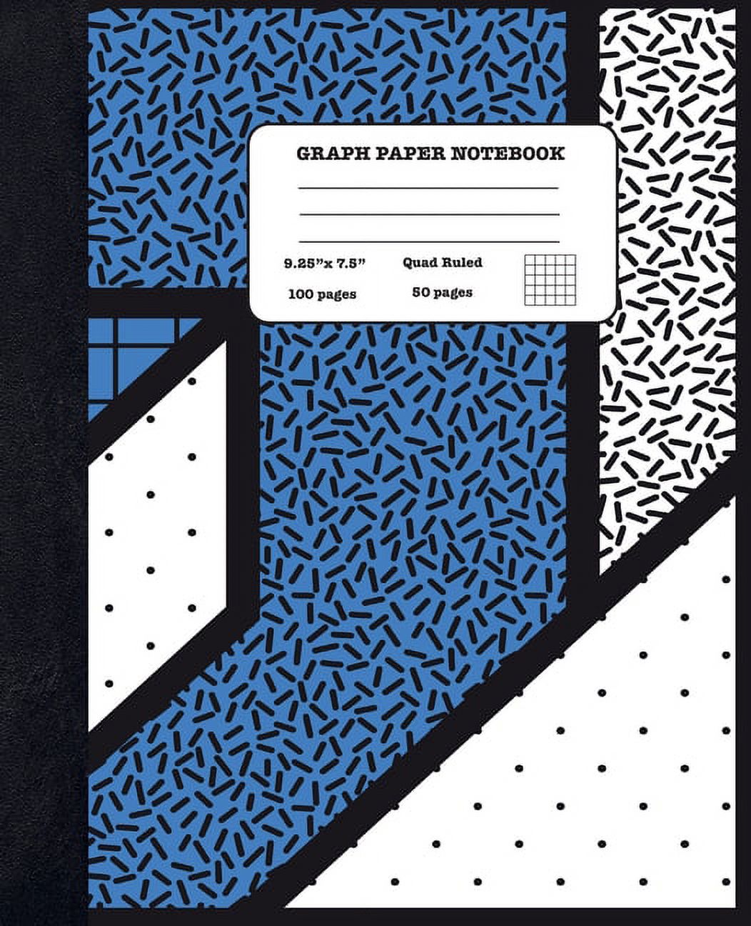 Graph Paper Notebook Quad Ruled 5x5 Maths and Science Composition