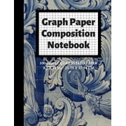 Graph Paper Notebooks Graph Paper Composition Notebook Grid Paper Notebook, Quad Ruled, 100 Sheets Large, 8.5 x 11, Book 53, Paperback