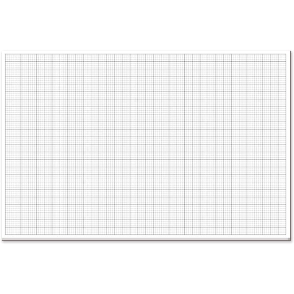 Graph Paper Pad - 30 Sheets/60 Pages, 24" x 36" Large Graph Paper 1" and 1/4" Ruled Grid Paper for Engineer Architect
