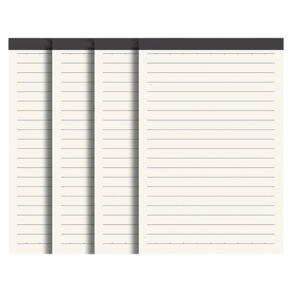 Graph Paper Pad, 4 Pack, Graph Ruled, Grid Paper Pad, Blueprint Quadrille Pad, Easy Tears Off, Grid Pad Notebook, 70 Sheets/Pad