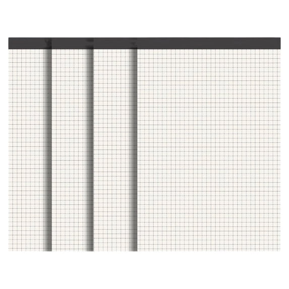 Graph Paper Spiral Notepad A5 Top Wirebound Notepad Grid Notebook Notebook Grid Paper 70 Sheets for Writing Sketching Drawing Office Supplies by WEIWEIGG