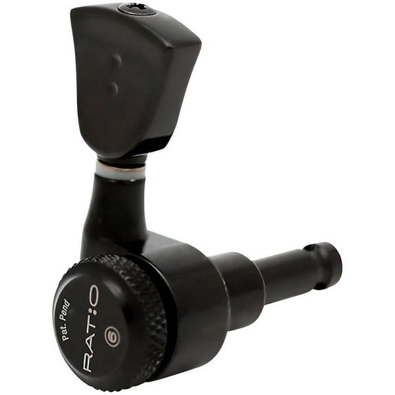 Graph Tech Electric Locking 3+3 Vintage 2 Pin Tuners Black