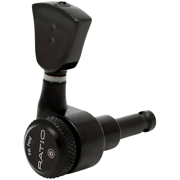 Graph Tech Electric Locking 3+3 Vintage 2 Pin Tuners Black