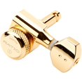 thumbnail image 1 of Graph Tech Electric Locking 6-In-Line Contemporary Mini 2 Pin Tuned Machine Heads Gold, 1 of 1