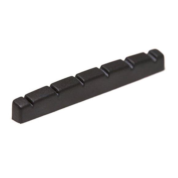 Graph Tech PT-5042-00 Black TUSQ XL Flat Bottom 12" Radius Nut Black