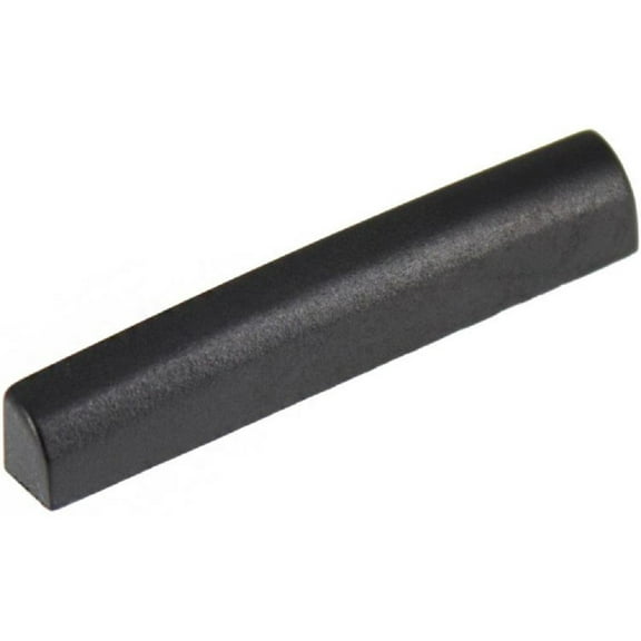 Graph Tech PT-M101-00 Martin Style Nut Blank, Flat Bottom - BLACK TUSQ XL