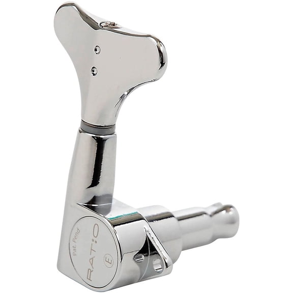 Graph Tech Ratio 4-In-Line Bass Y-Style Button Chrome 4 String