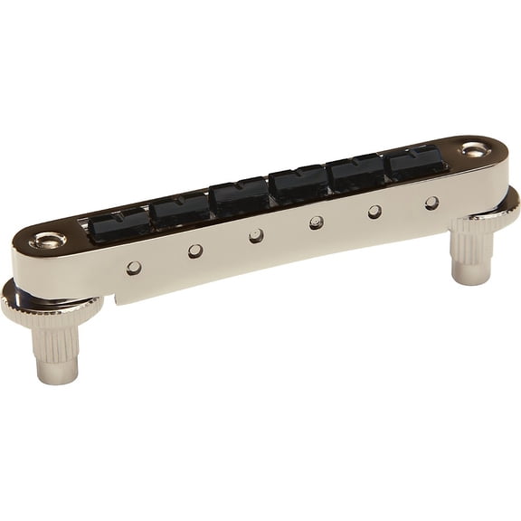 Graph Tech ResoMax NV2 Auto Lock Bridge with String Saver Saddles 4MM Posts Nickel