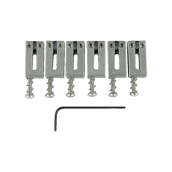 Graph Tech String Saver Classics Strat & Tele Offset Brushed Steel