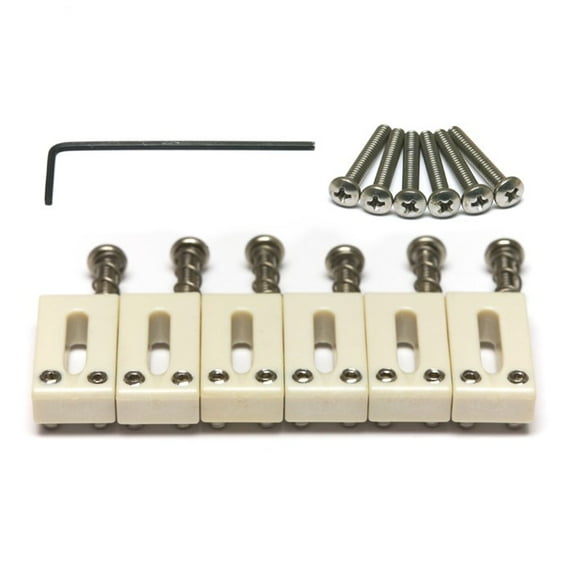 Graph Tech TUSQ Stratocaster/Tele Style Offset Guitar Saddles 2 1/16 ...