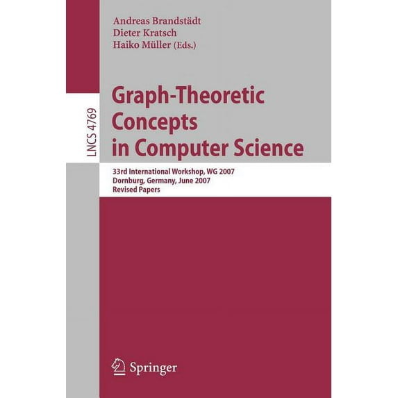 Graph-Theoretic Concepts in Computer Science, (Paperback)