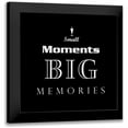 thumbnail image 1 of GraphINC 12x12 Black Modern Framed Museum Art Print Titled - Small Moments, 1 of 5