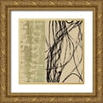 thumbnail image 1 of GraphINC 20x20 Gold Ornate Wood Framed with Double Matting Museum Art Print Titled - Fibers 2, 1 of 4