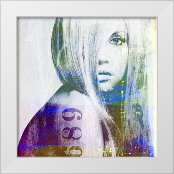 GraphINC 20x20 White Modern Wood Framed Museum Art Print Titled - Ita€™s You