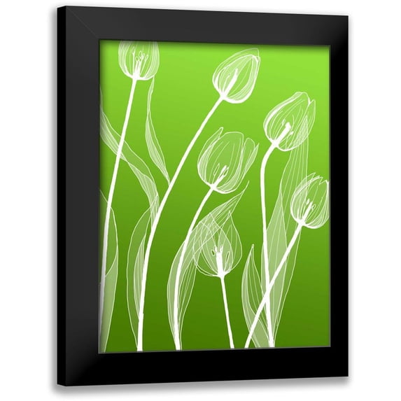 GraphINC Studio 12x14 Black Modern Framed Museum Art Print Titled - IN246_4