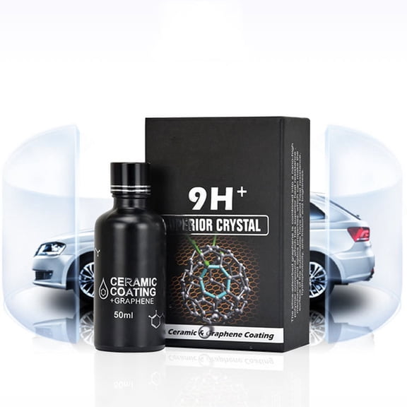 Graphene Car Crystal Coating Agent, Scratch Resistant Paint Protectants, Rain Dirt Repellent Plating Liquids, 50ml Auto Care Solutions for Festival Vehicle Polishing and Long Term Paint Defense