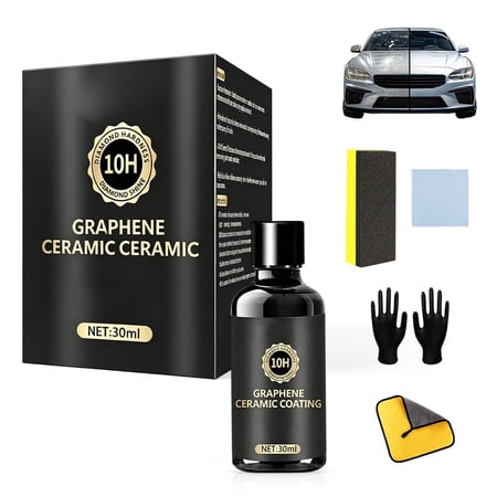 Graphene Ceramic Coating Spray 10H Car Paint Protection Detailing