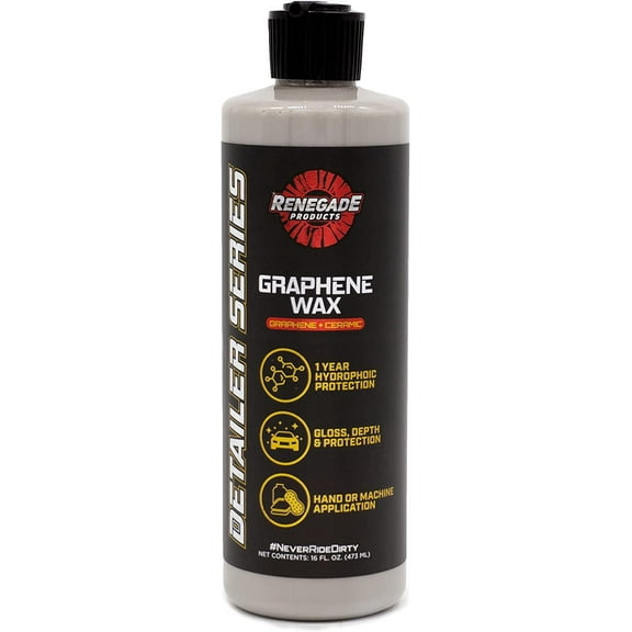 Graphene Ceramic Wax with Sio2, 1 Year Coating For Enthusiasts And Professionals