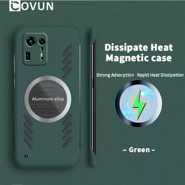 Graphene heat dissipation phone case For Redmi Turbo 3 Xiaomi Civi 4Pro Civi 4  Civi 3 xiaomi  borderless heat dissipation mobile phone case Turbo 3 Civi 4Pro Civi 4 Civi 3 Civi 2 protective case