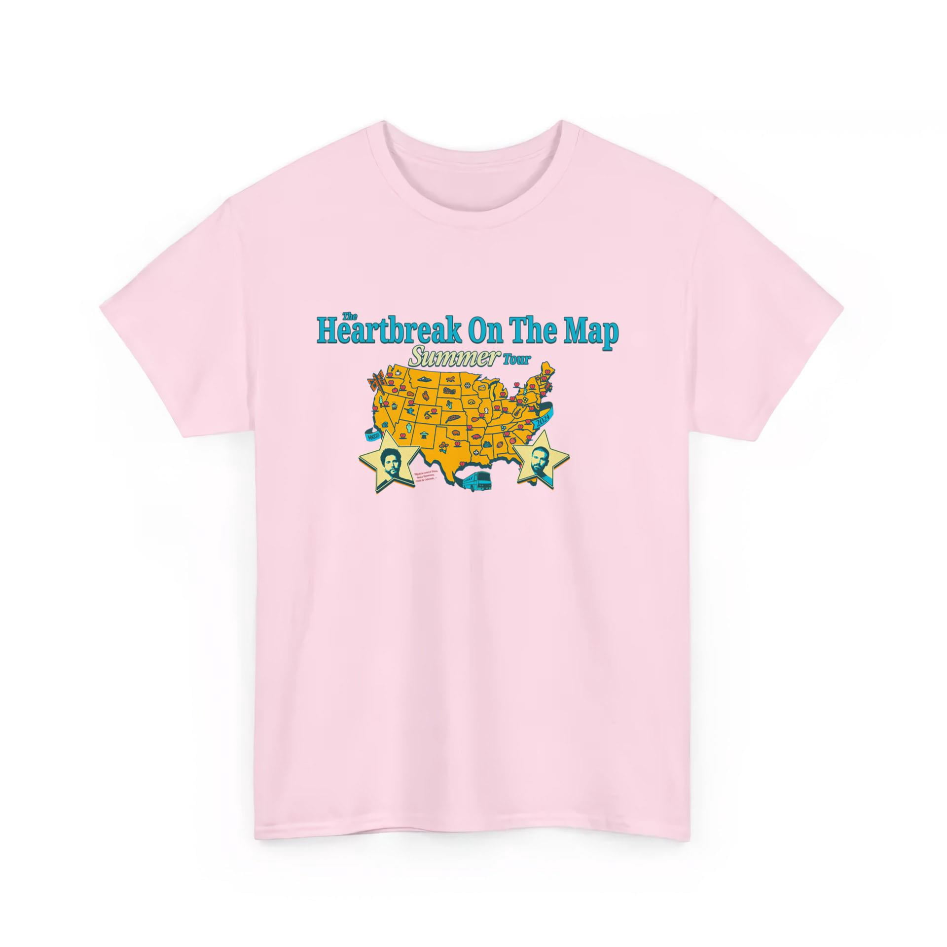 Graphic 2024 Tour T-Shirt, Band Fan Gift, Concert Merch, Heartbreak On ...