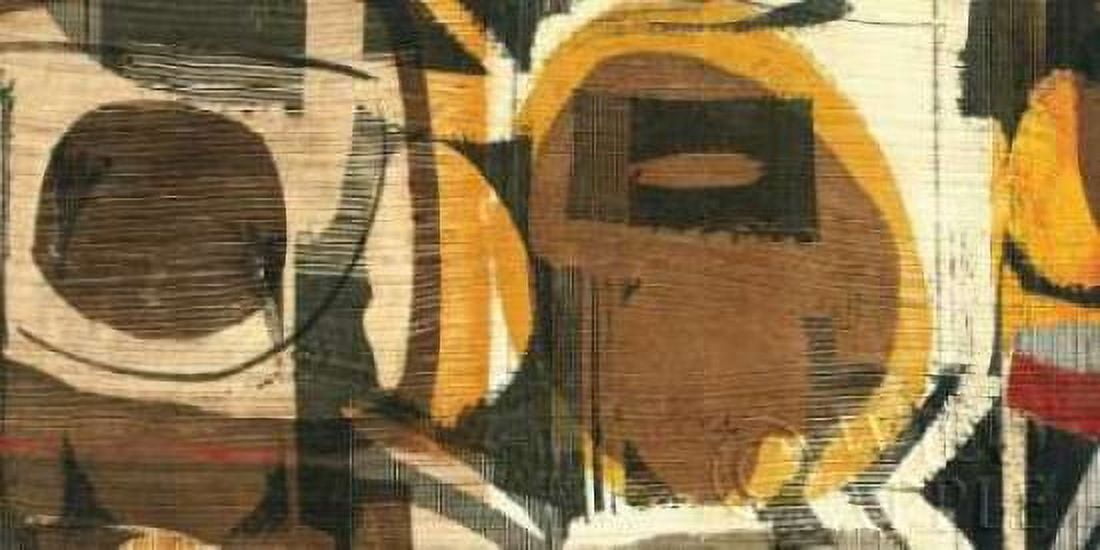 Graphic Abstract I Canvas Art - Wild Apple Portfolio (10 x 20)