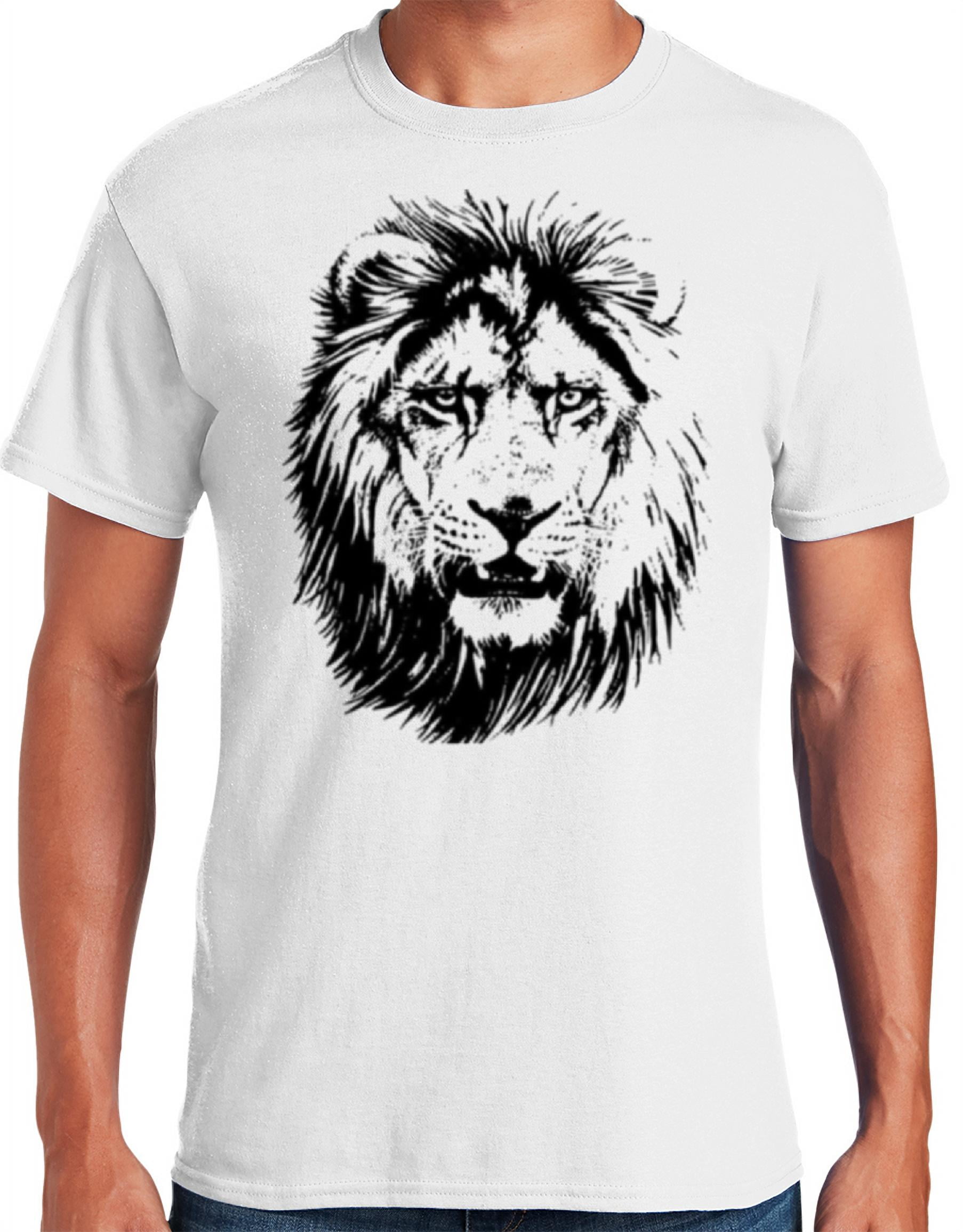 Unique Lion T-shirt Design Graphic by kayumhosen62 · Creative Fabrica