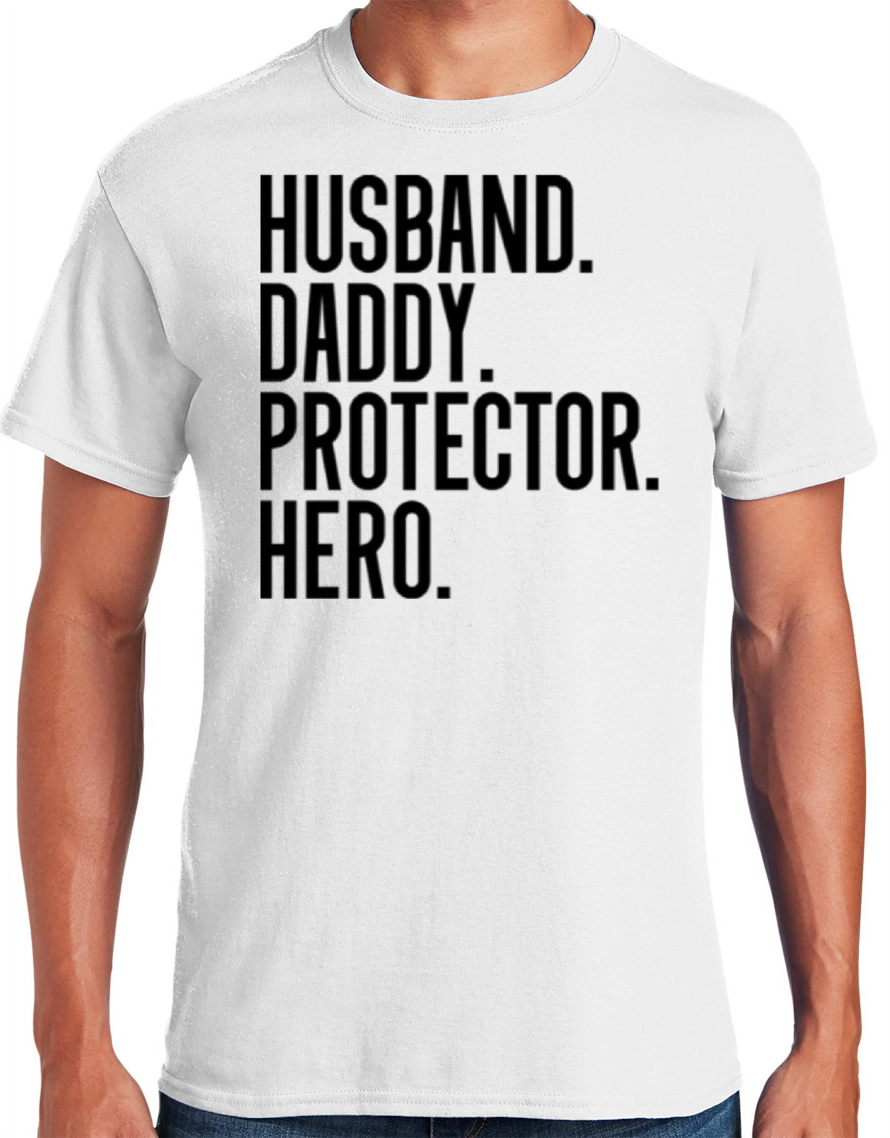 husband daddy hero shirt