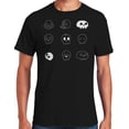thumbnail image 1 of Graphic America Halloween Spooky Skulls Skeleton Men's Graphic T-Shirt, 1 of 4